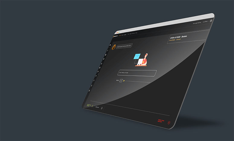 Web browser showing the location selection for our Field Marketing Enablement™ module. 
